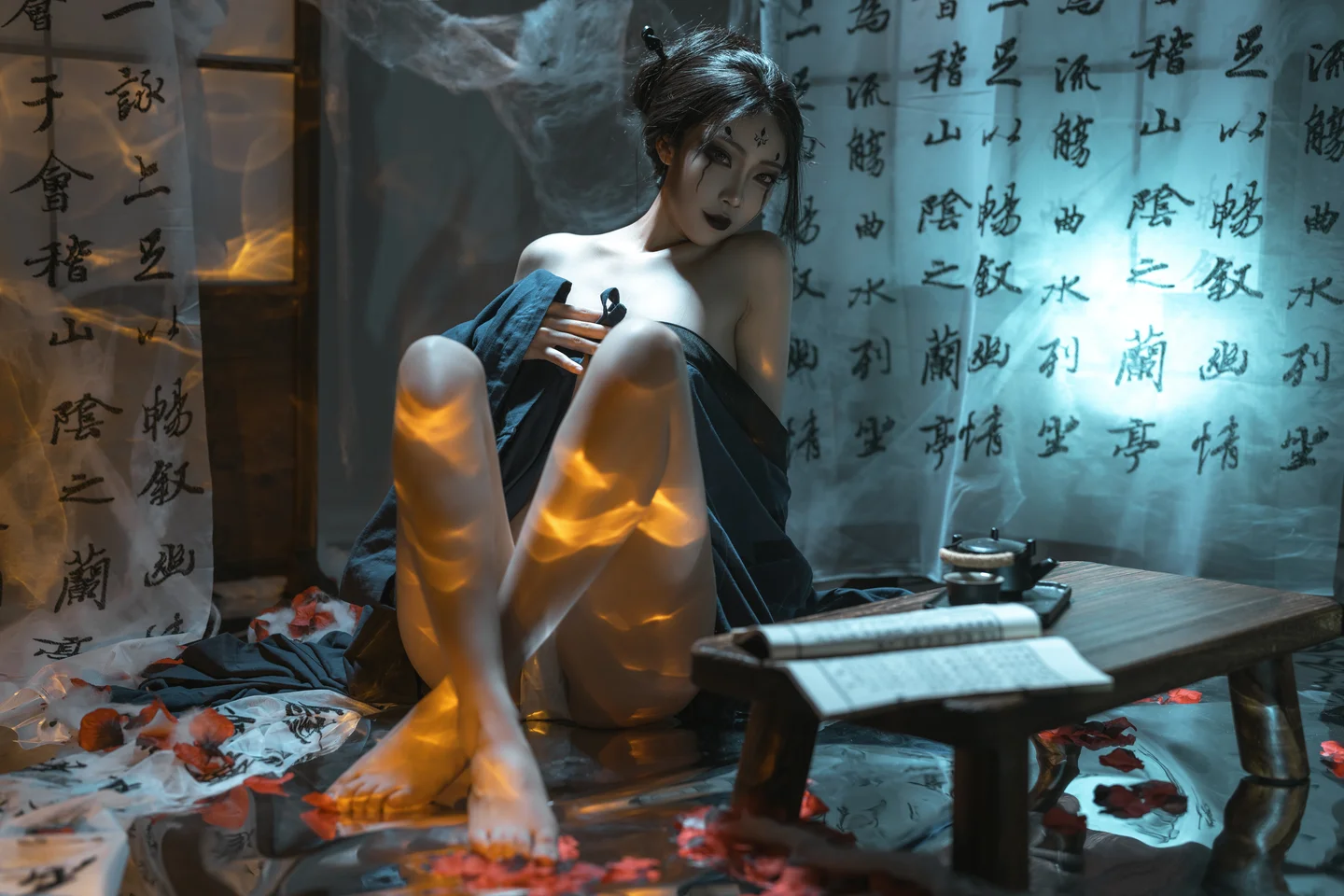 杏仁曲奇 – 黑神话 蜘蛛精四妹 [50P] TG@icoset036.webp