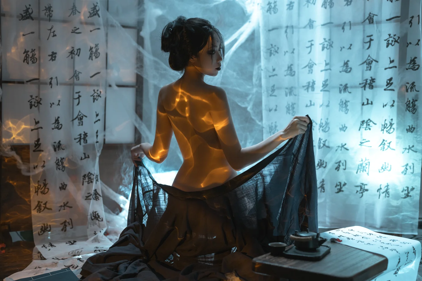 杏仁曲奇 – 黑神话 蜘蛛精四妹 [50P] TG@icoset049.webp