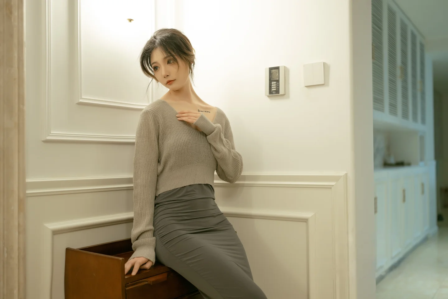 桃良阿宅 – 晚餐后 [40P-193MB] 【丝足阁写真】001.webp