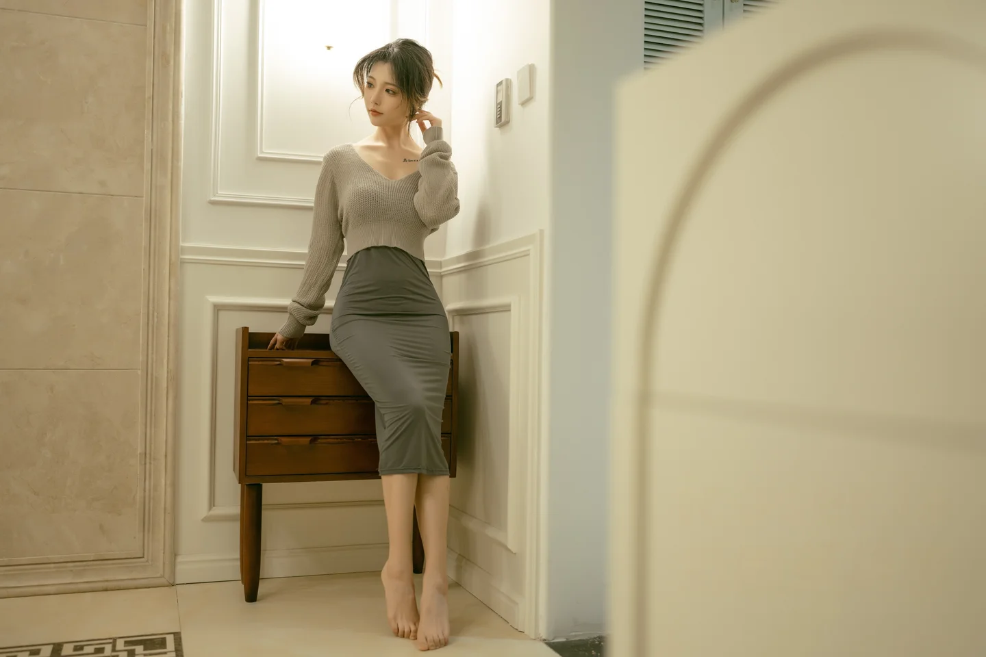 桃良阿宅 – 晚餐后 [40P-193MB] 【丝足阁写真】003.webp