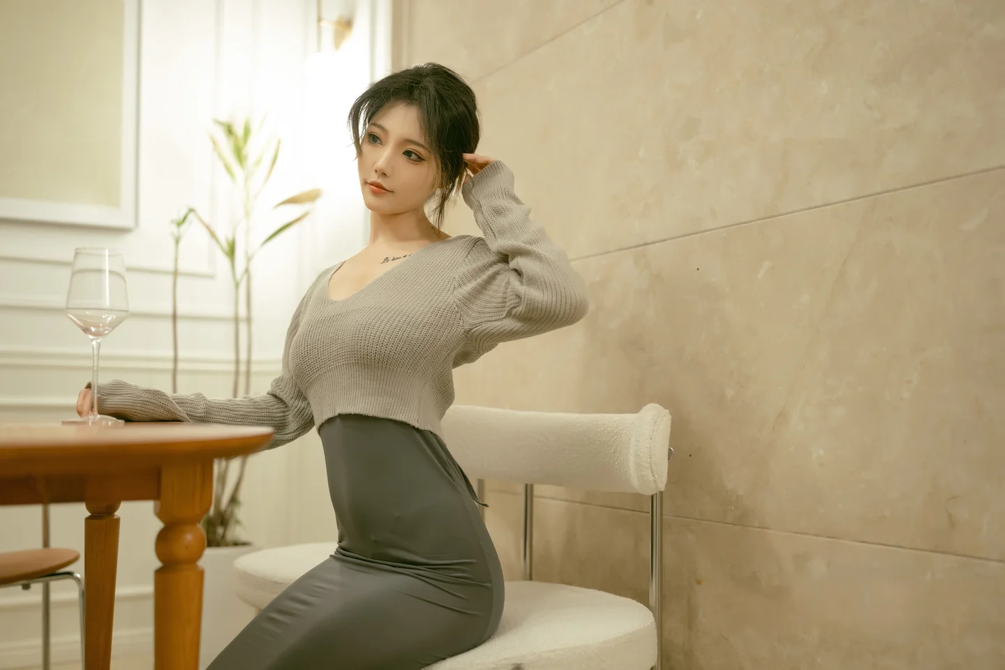 桃良阿宅 – 晚餐后 [40P-193MB] 【丝足阁写真】005.webp