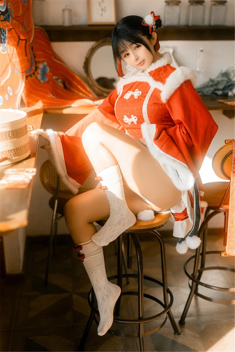 桜井宁宁 – 新年 [70P-709MB] 【丝足阁写真】003.webp