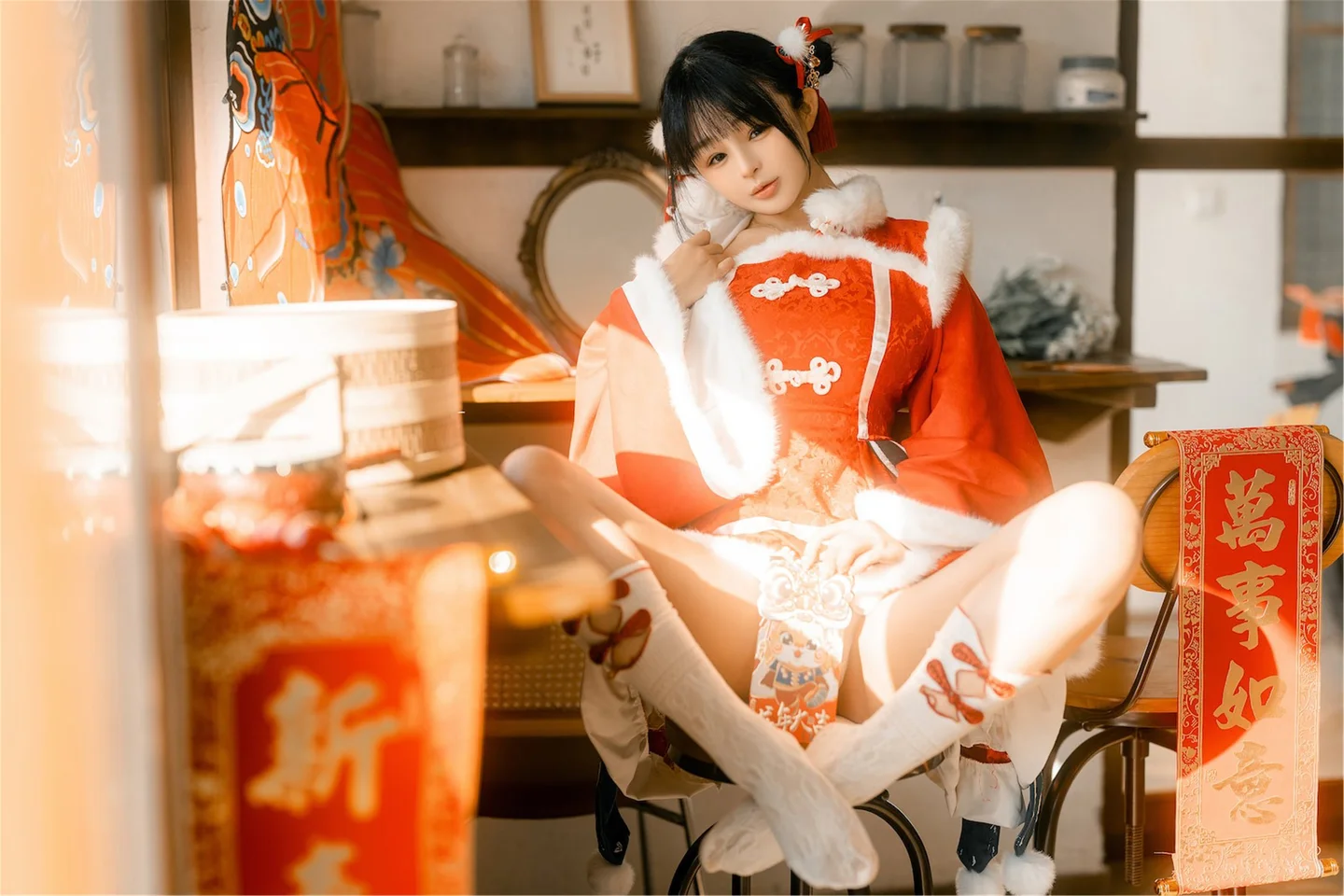 桜井宁宁 – 新年 [70P-709MB] 【丝足阁写真】007.webp