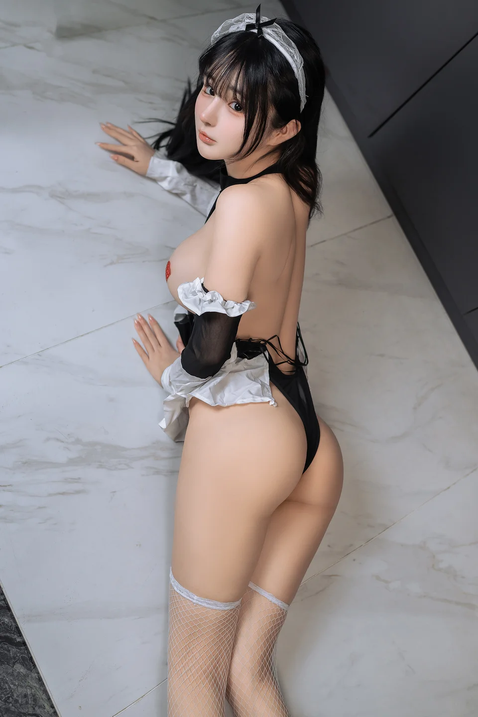 桜井宁宁 - 黑色女仆 [69P,1V-1GB] 40.webp