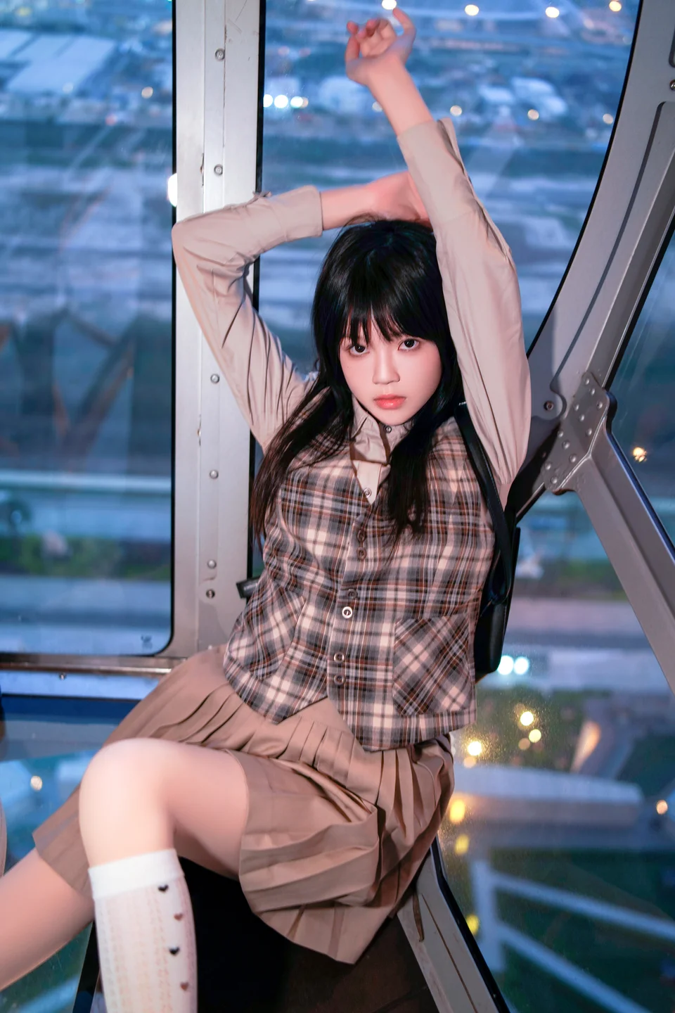 桜桃喵 – 制服摩天轮 [27P-699MB] 【丝足阁写真】019.webp