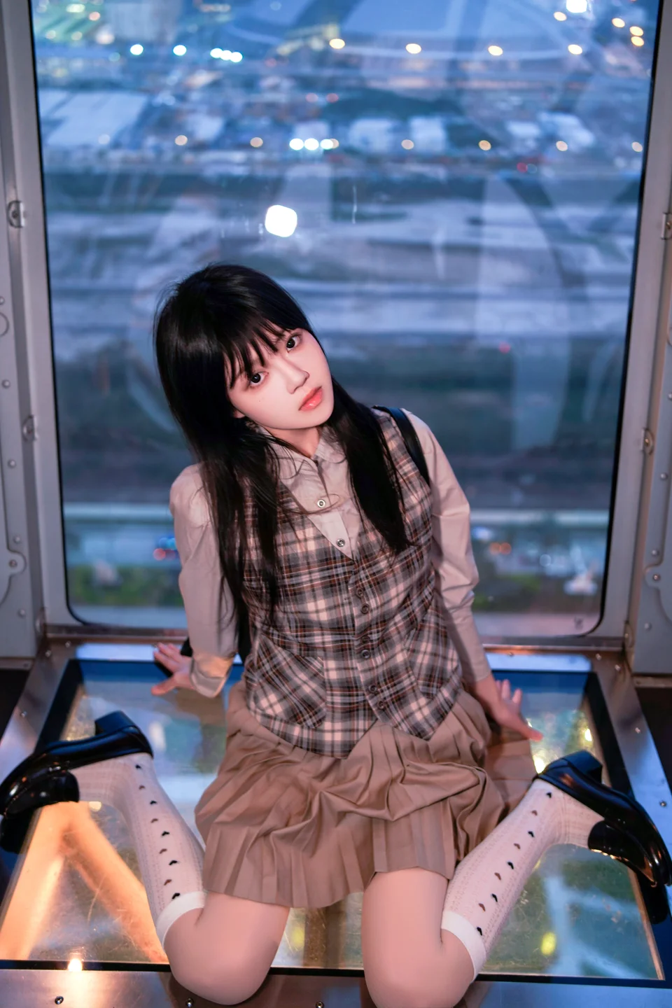 桜桃喵 – 制服摩天轮 [27P-699MB] 【丝足阁写真】020.webp