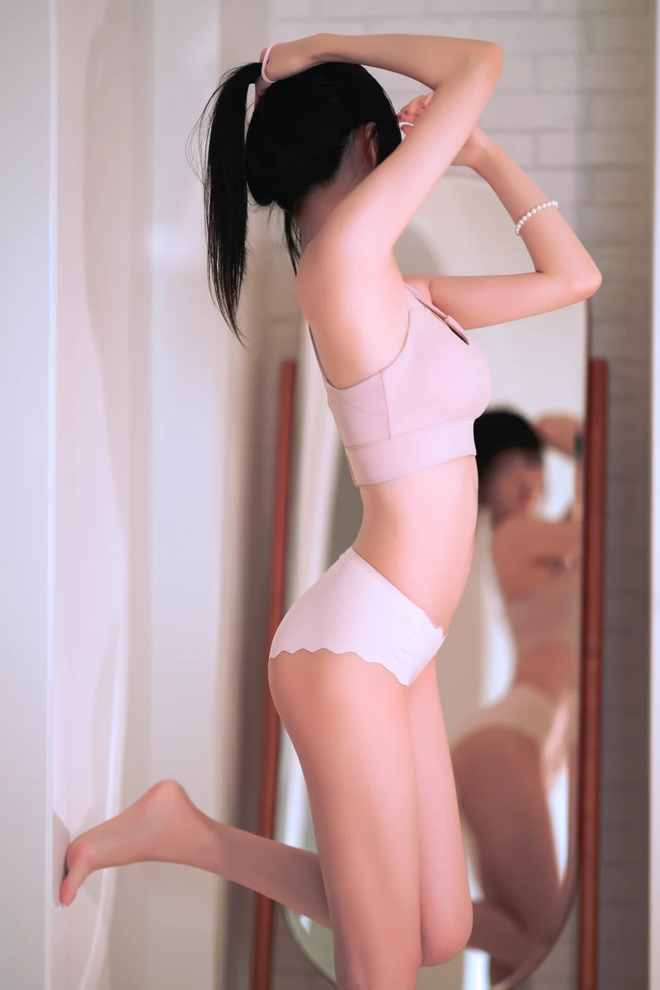桜桃喵 – 瑜伽服 [45P] 【丝足阁写真】004.webp