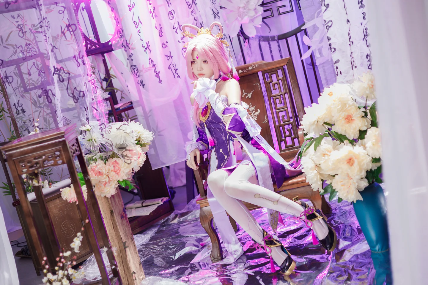 桜桃喵 – 符玄 [27P2V-2.1GB]