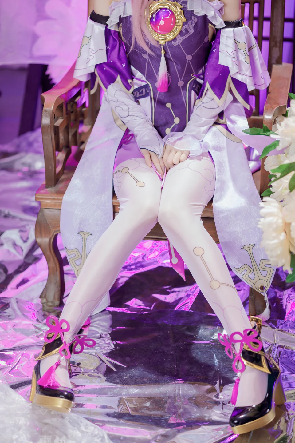 桜桃喵 – 符玄 [27P2V-2.1GB] 【丝足阁写真】004.webp