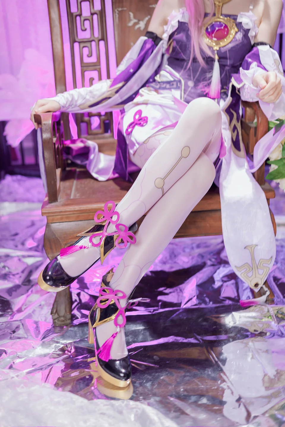 桜桃喵 – 符玄 [27P2V-2.1GB] 【丝足阁写真】006.webp