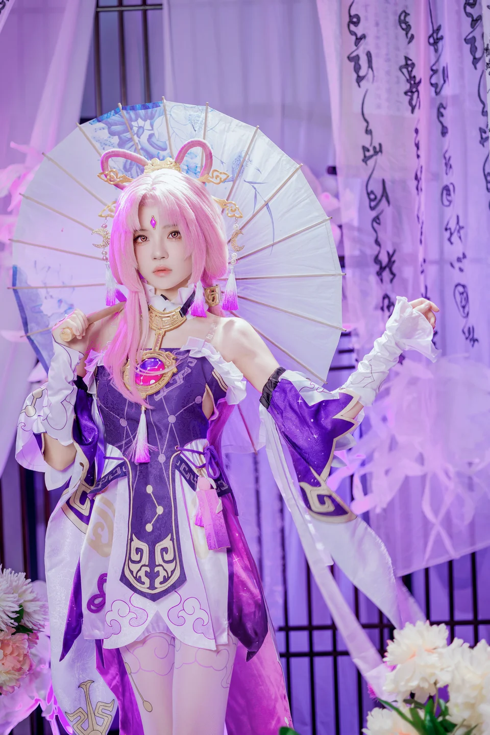 桜桃喵 – 符玄 [27P2V-2.1GB] 【丝足阁写真】013.webp