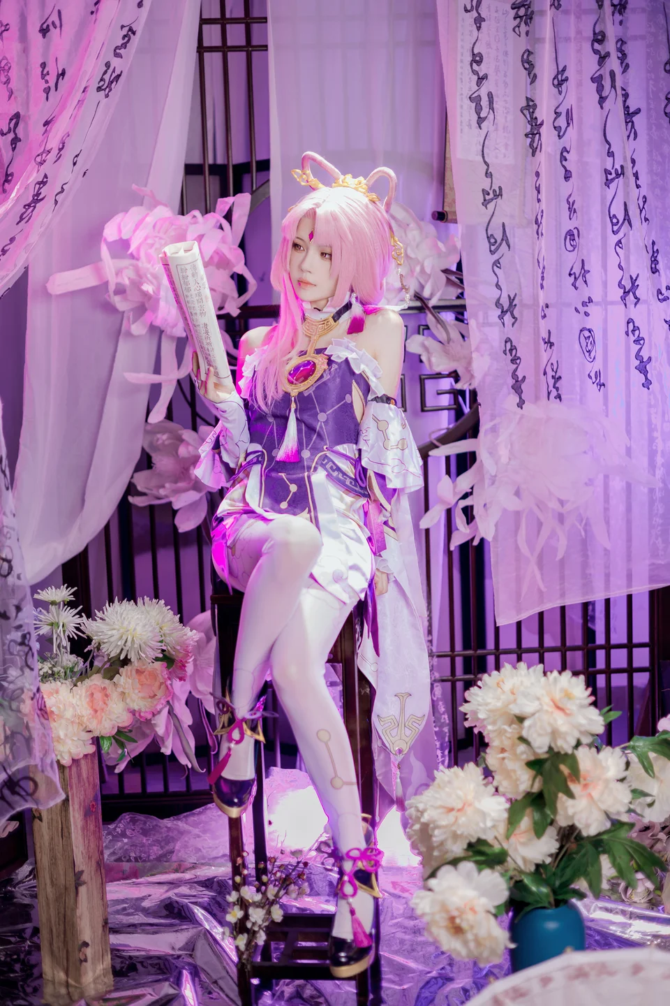 桜桃喵 – 符玄 [27P2V-2.1GB] 【丝足阁写真】018.webp
