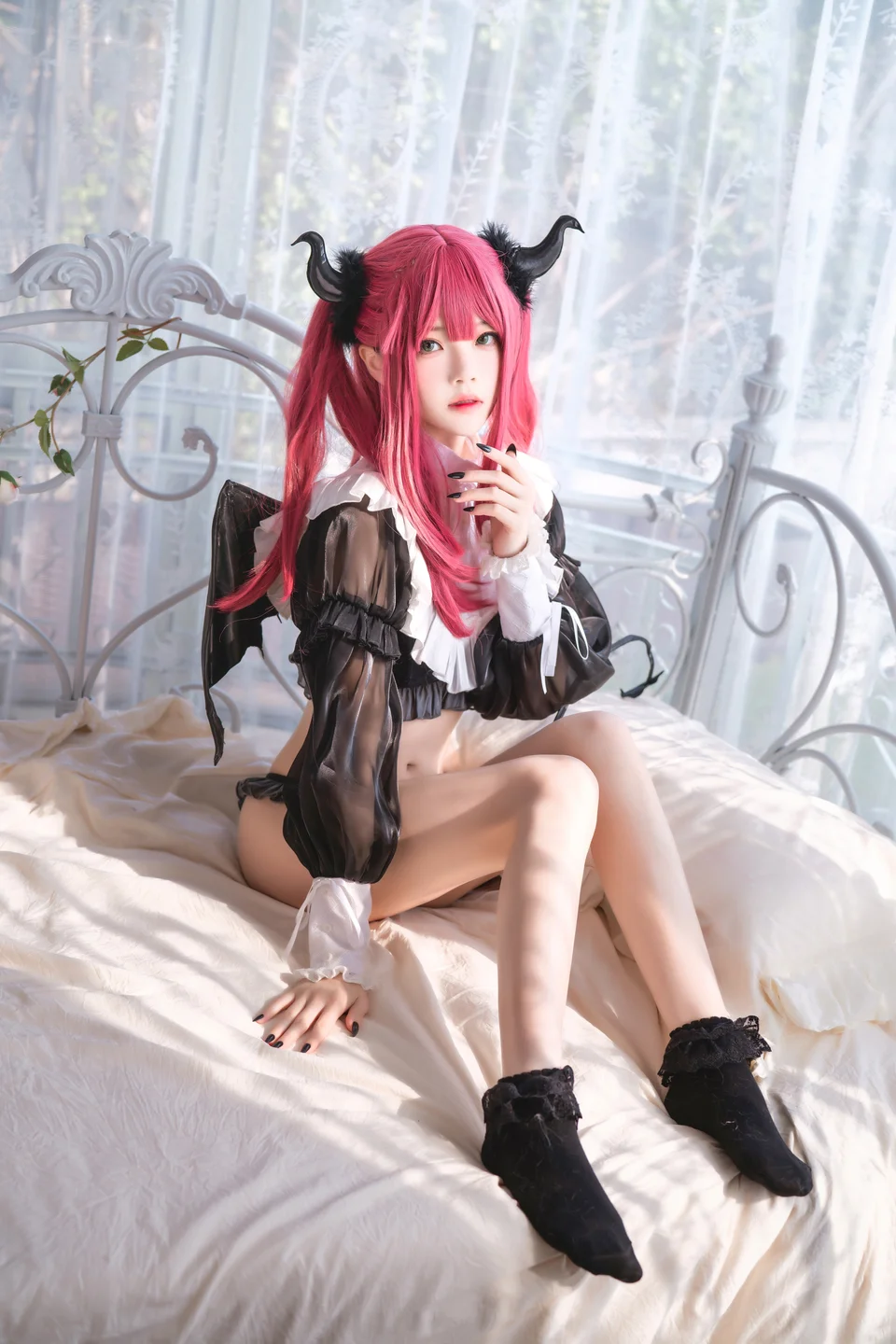 桜桃喵 – 魅魔 利兹 [66P,1V-880MB] 001.webp