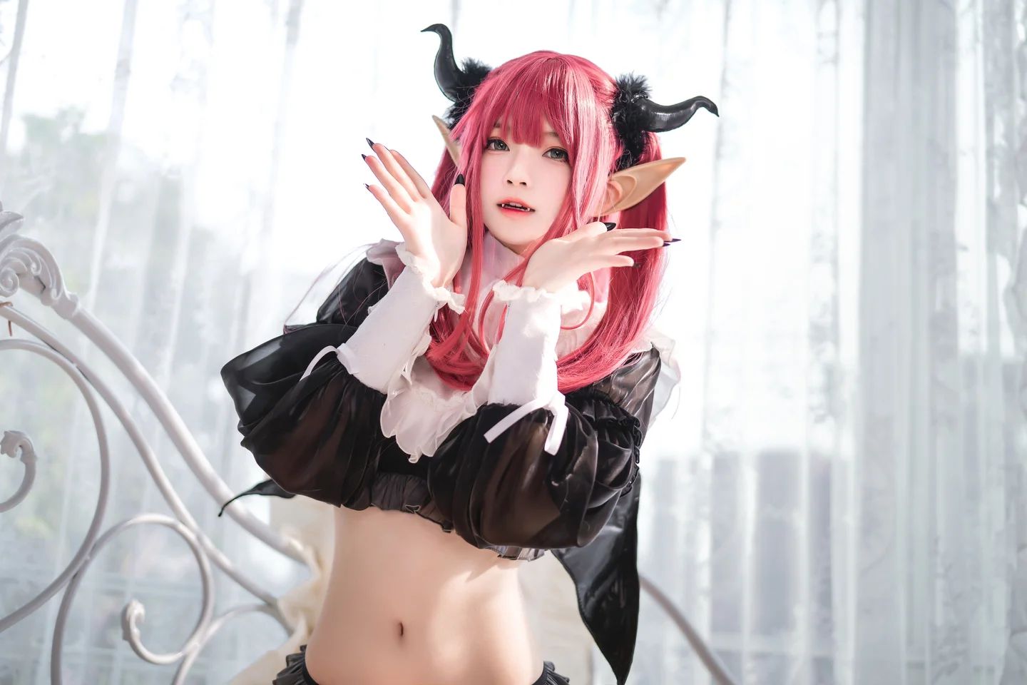 桜桃喵 – 魅魔 利兹 [66P,1V-880MB] 005.webp