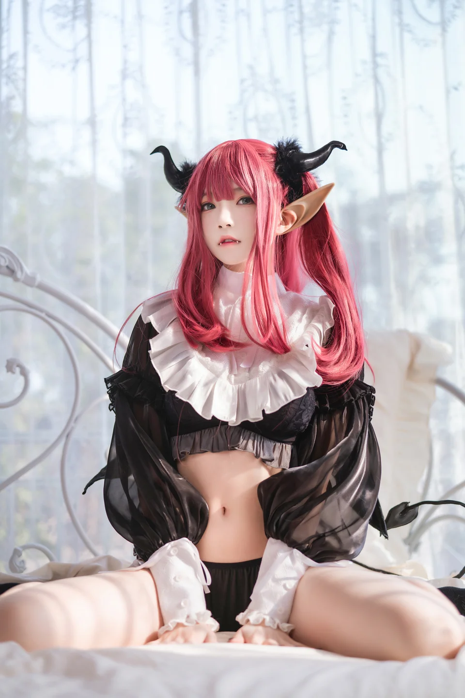 桜桃喵 – 魅魔 利兹 [66P,1V-880MB] 006.webp