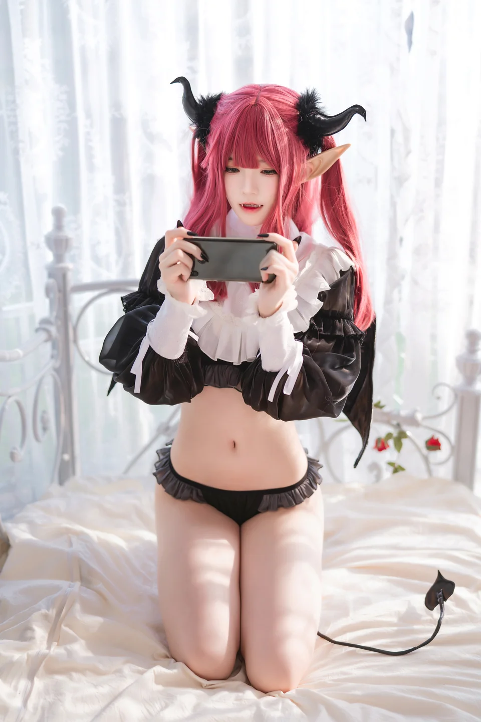 桜桃喵 – 魅魔 利兹 [66P,1V-880MB] 019.webp