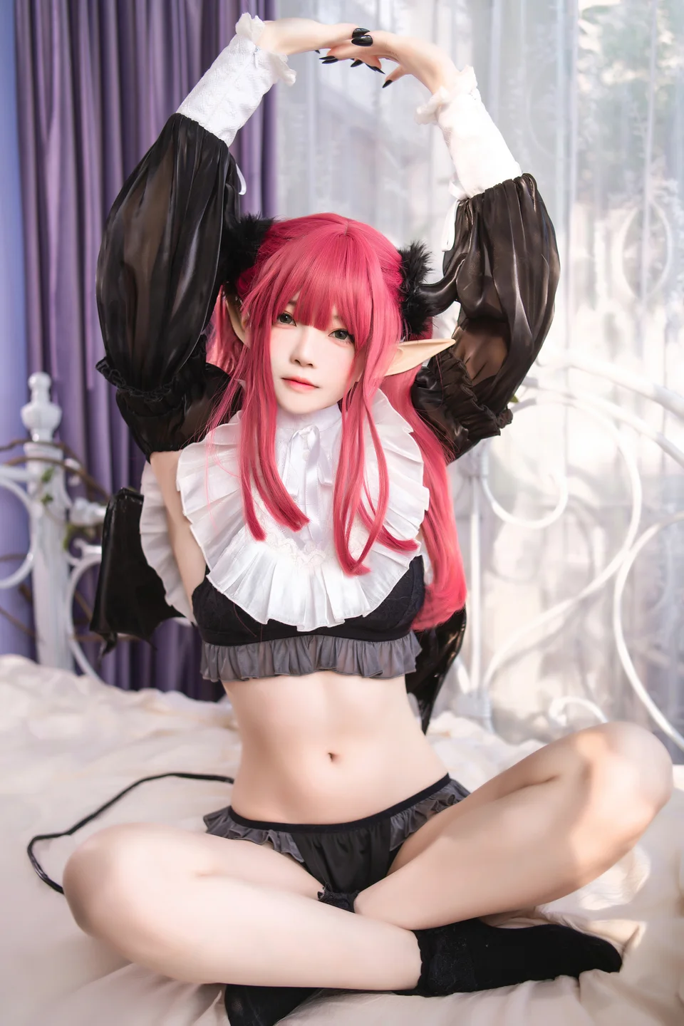 桜桃喵 – 魅魔 利兹 [66P,1V-880MB] 063.webp