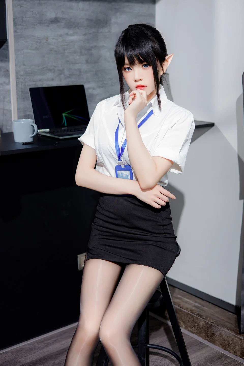 桜桃喵 - 城市中的精灵 [46P,1V-1.23GB] 015.webp