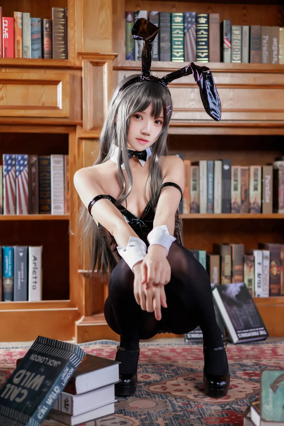 桜桃喵 - 樱岛麻衣兔女郎 [50P] 20240828-141547(30).webp