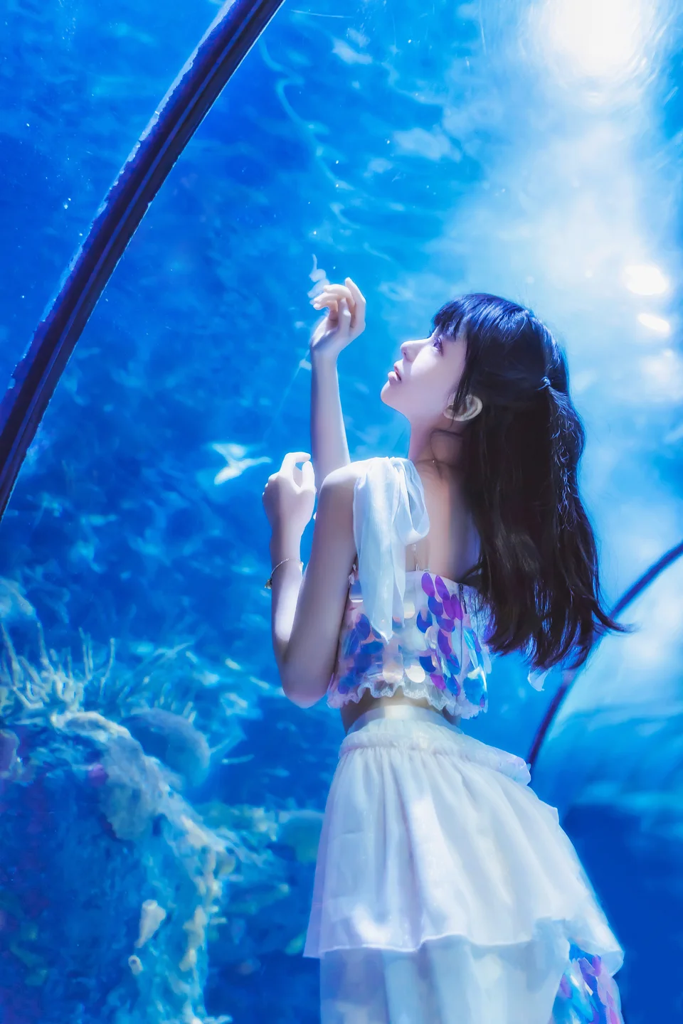 桜桃喵 - 水族馆 [15P-226MB] 013.webp