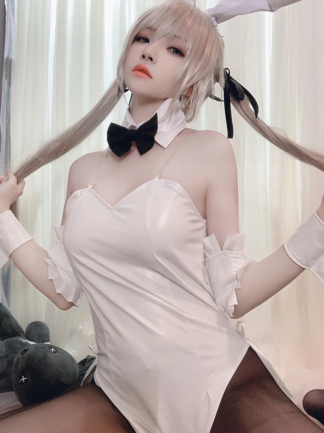 桜桃喵 - 穹妹兔女郎 [67P,2V-745MB] 自拍001.webp