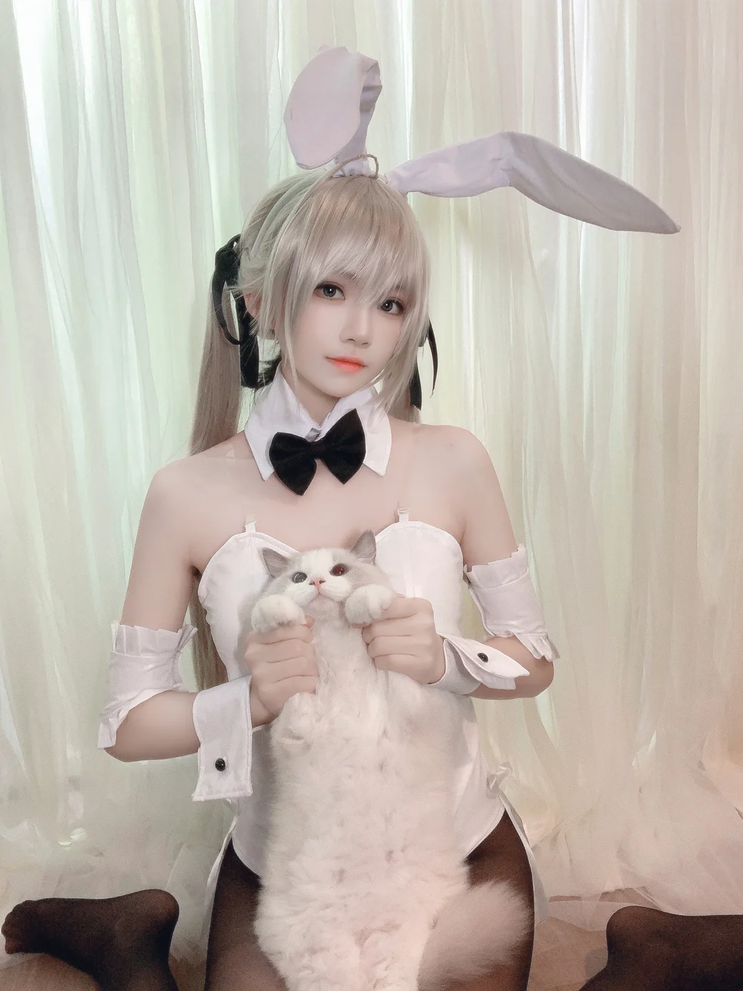 桜桃喵 - 穹妹兔女郎 [67P,2V-745MB] 自拍013.webp