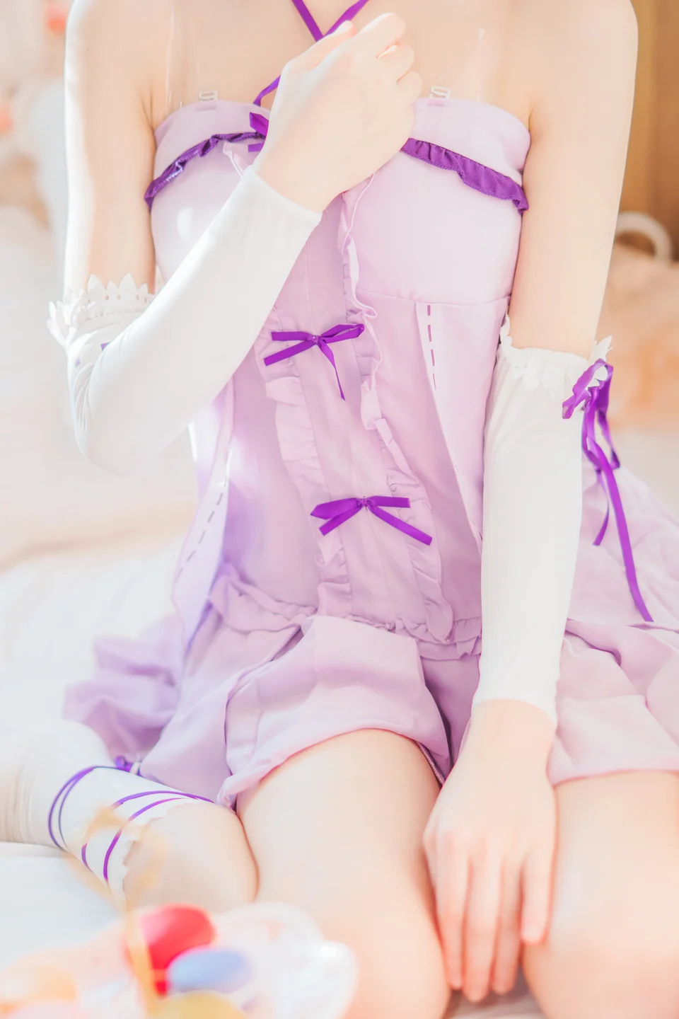 桜桃喵 - 蕾姆睡裙 [24P] 20240827-191527(11).webp