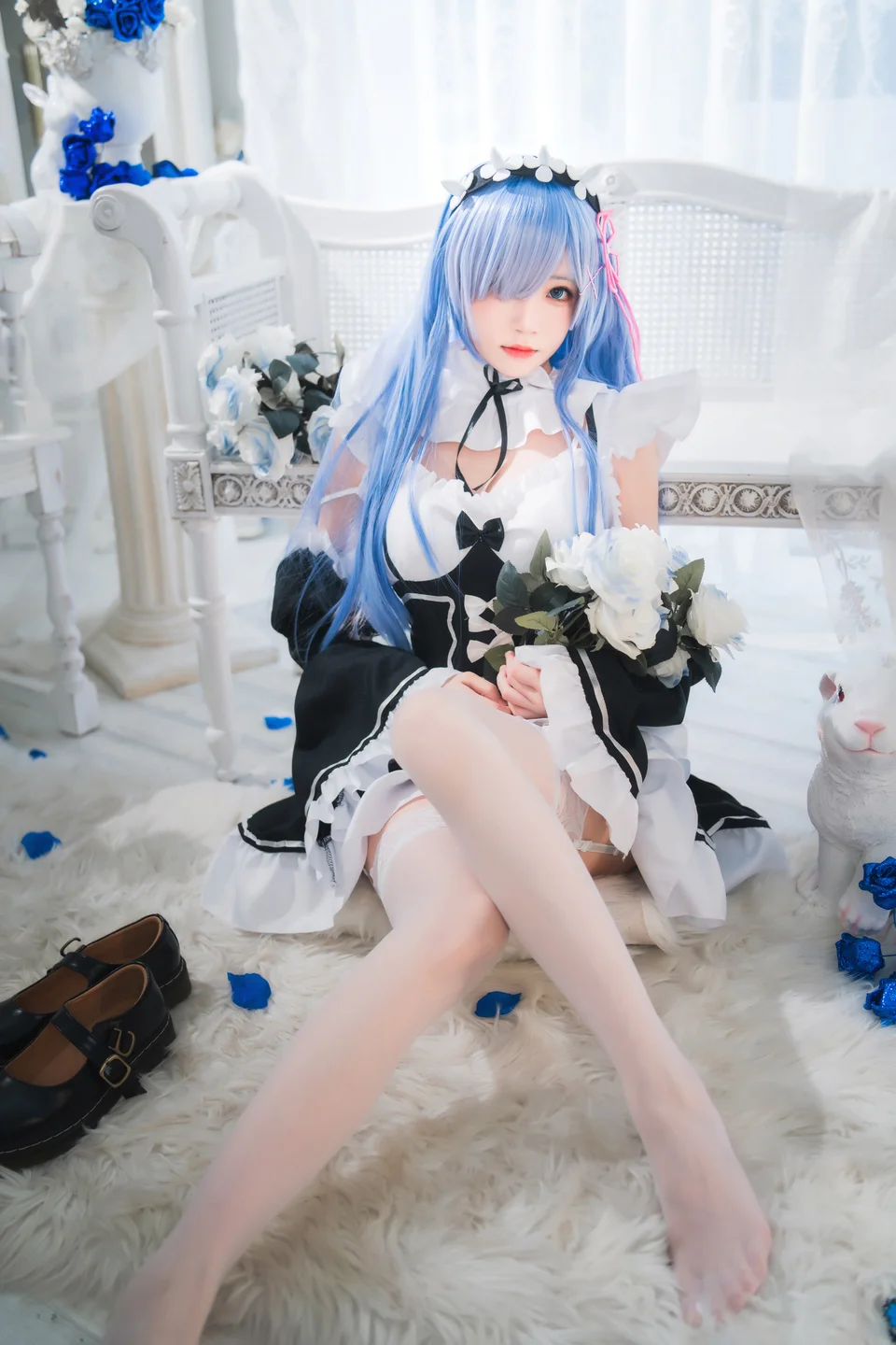 桜桃喵 - 长发蕾姆 01 [45P] 20240827-142051(18).webp