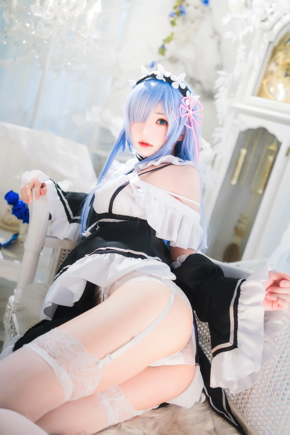 桜桃喵 - 长发蕾姆 01 [45P] 20240827-142051(23).webp