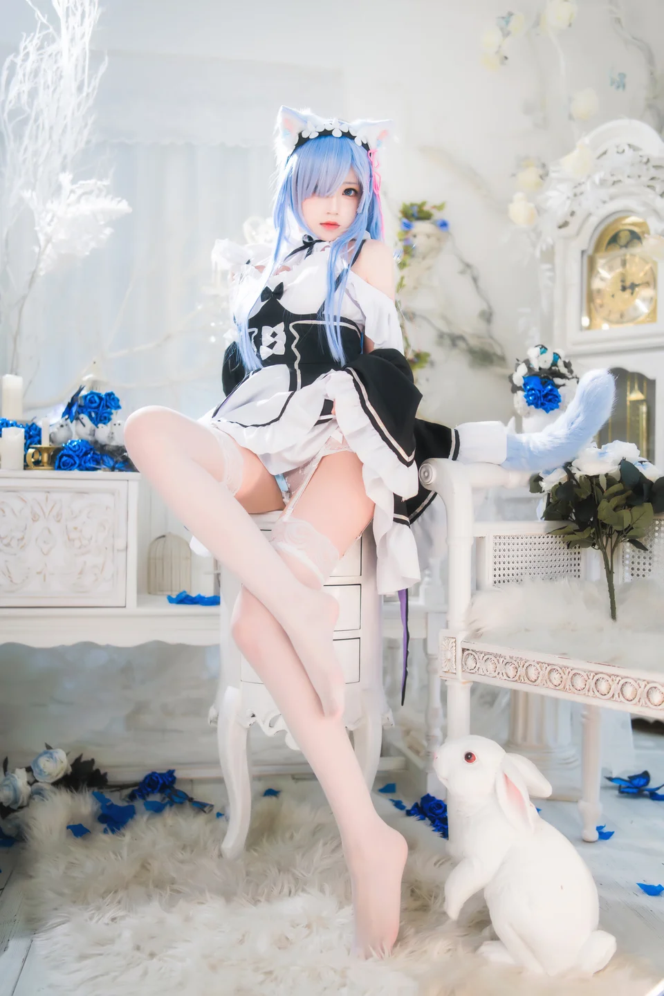 桜桃喵 - 长发蕾姆 01 [45P] 20240827-142051(28).webp