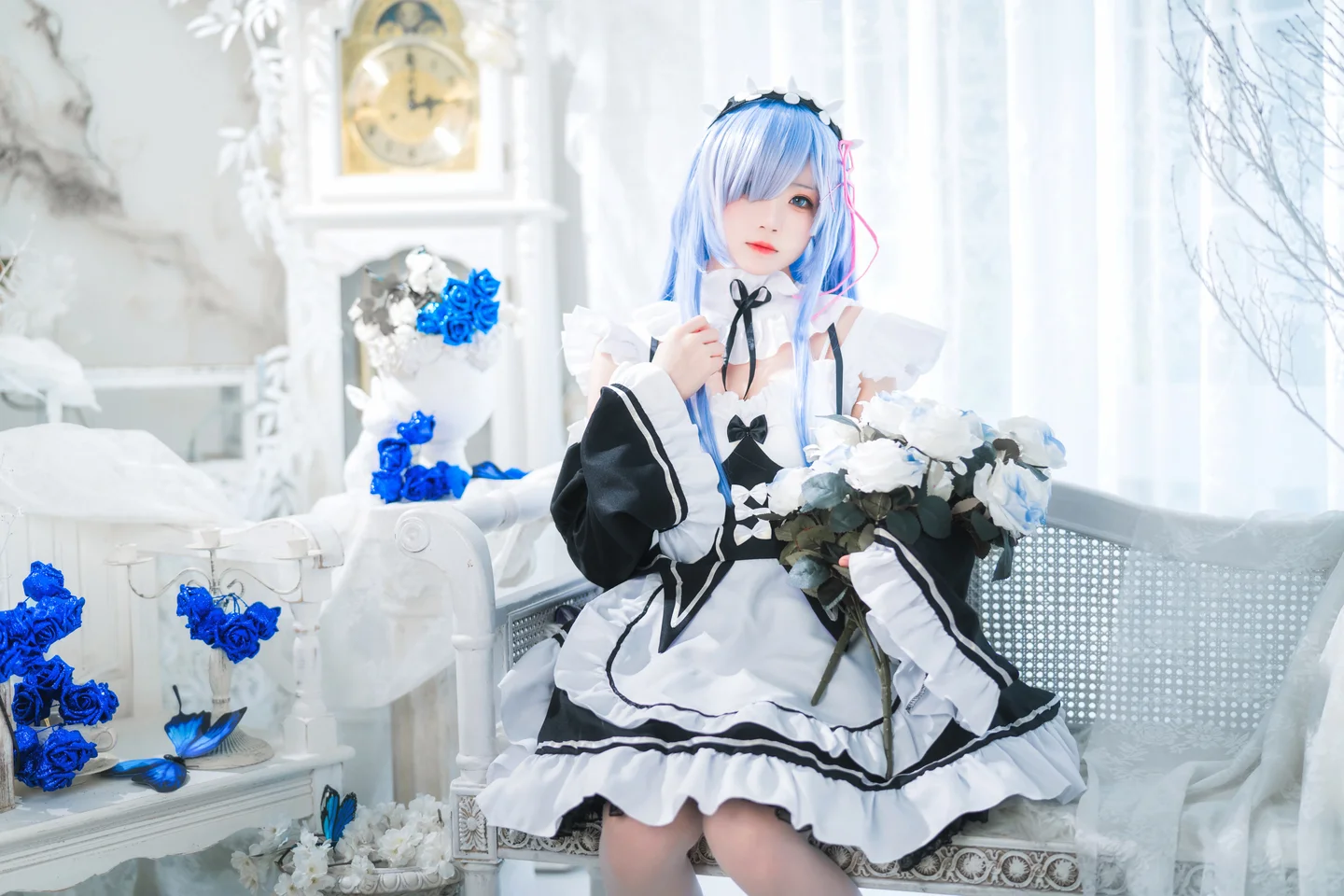 桜桃喵 - 长发蕾姆 02 [44P] 20240827-172411(1).webp