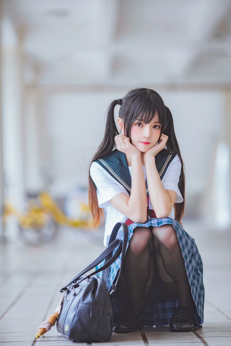桜桃喵 - 雨恋 [28P] tg@simisebaisi9.webp