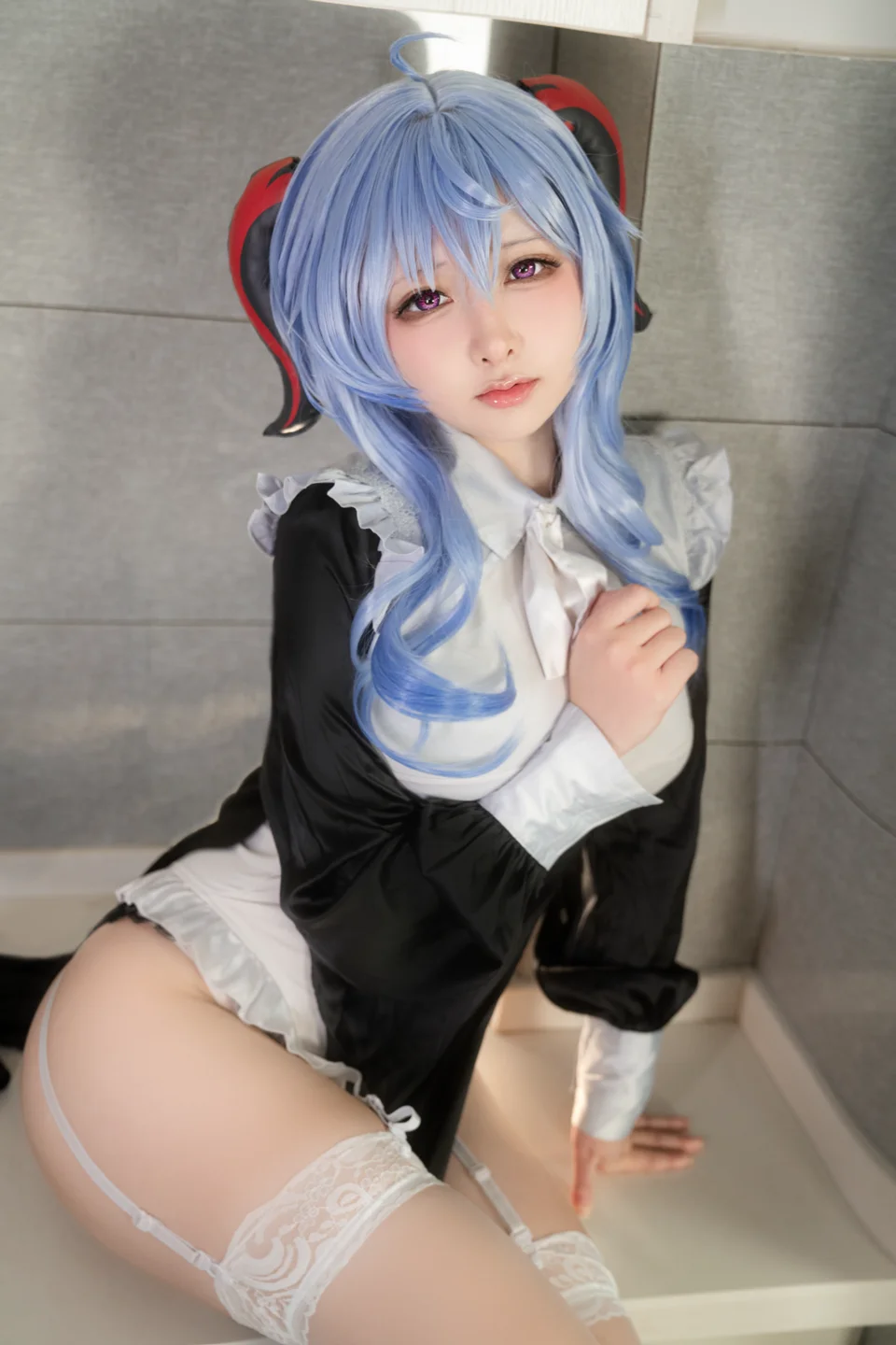 樱梨梨Eriri  No.017 – 甘雨修女 [26P] TG@icoset004.webp