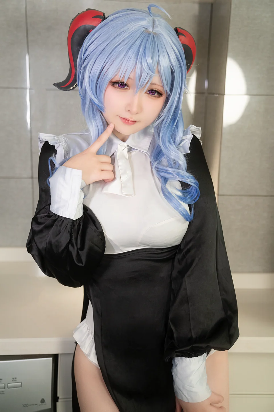 樱梨梨Eriri  No.017 – 甘雨修女 [26P] TG@icoset011.webp