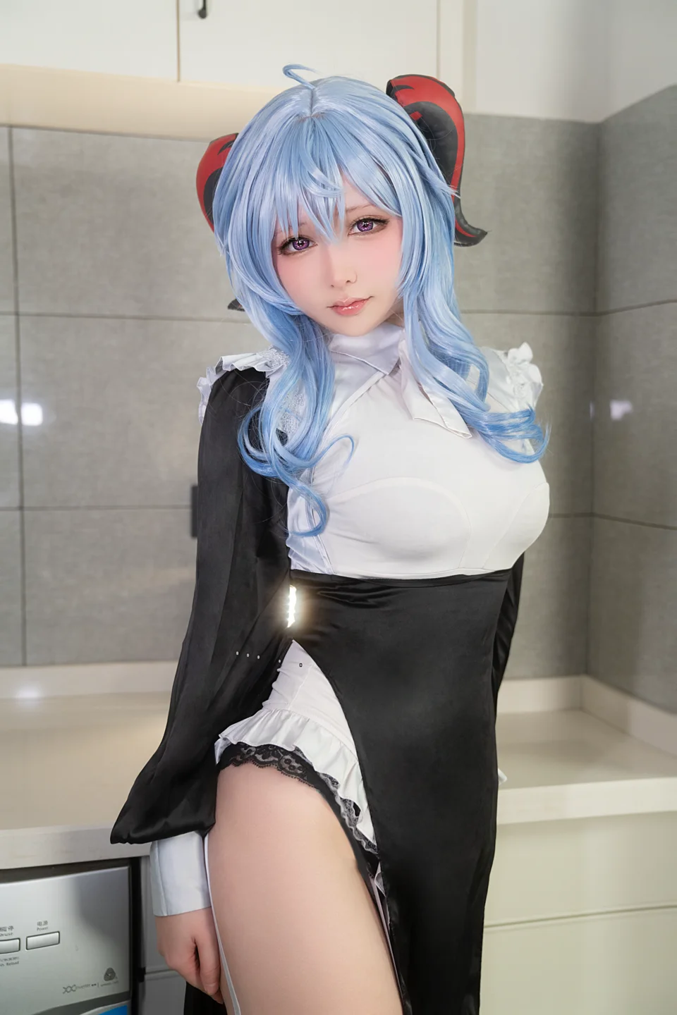 樱梨梨Eriri  No.017 – 甘雨修女 [26P] TG@icoset012.webp