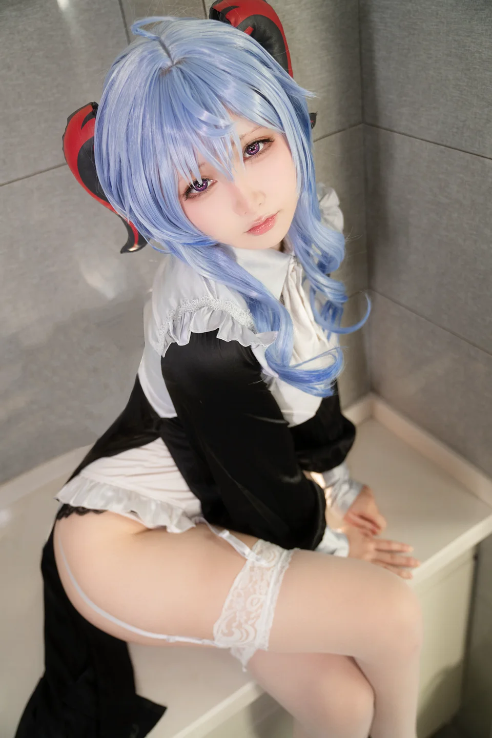 樱梨梨Eriri  No.017 – 甘雨修女 [26P] TG@icoset024.webp