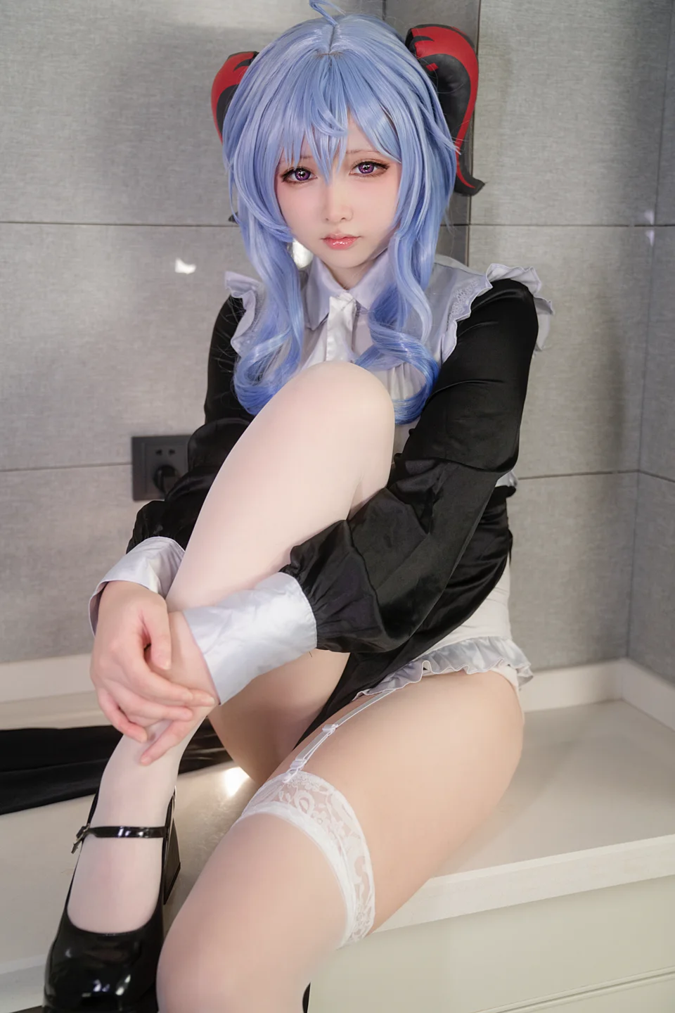 樱梨梨Eriri  No.017 – 甘雨修女 [26P] TG@icoset025.webp