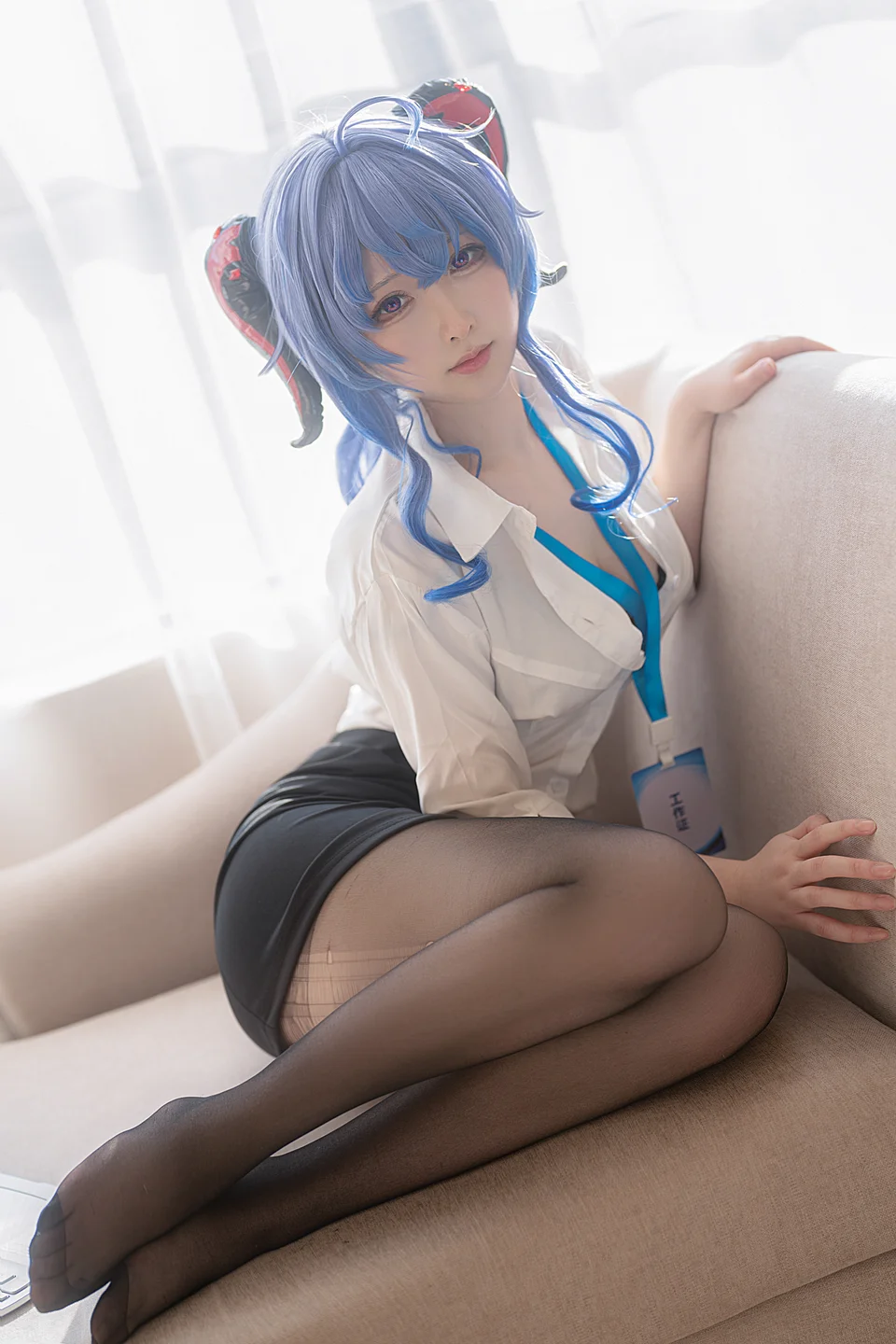 樱梨梨Eriri - 原神 甘雨小秘书 [30P] 20241011-235208(25).webp