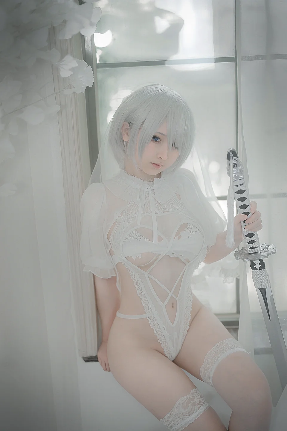 樱梨梨Eriri - 2B白花嫁 [24P] 20241014-113345(5).webp