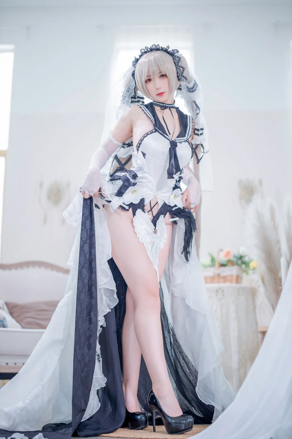樱落酱w – 碧蓝航线 可畏 礼服 [20P-208MB] 【丝足阁写真】001.webp
