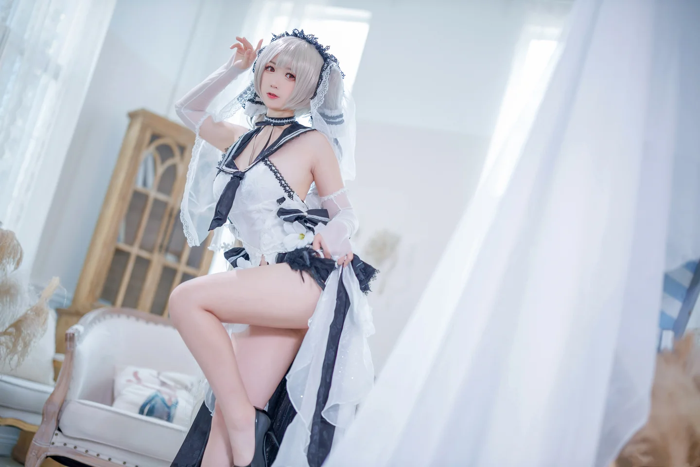樱落酱w – 碧蓝航线 可畏 礼服 [20P-208MB] 【丝足阁写真】003.webp