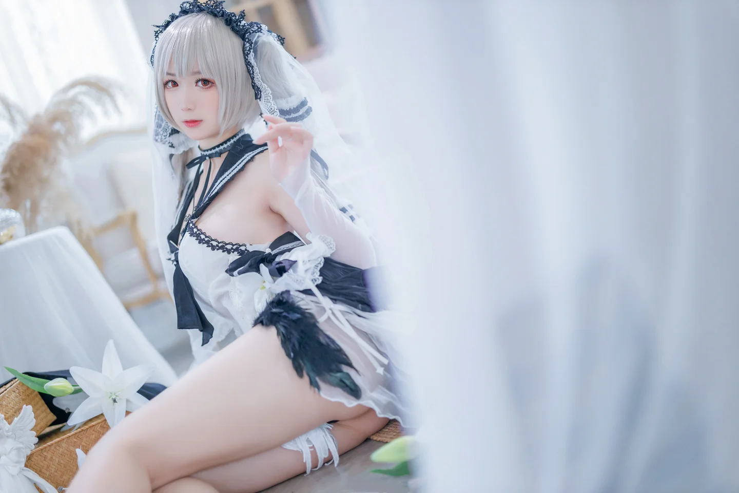 樱落酱w – 碧蓝航线 可畏 礼服 [20P-208MB] 【丝足阁写真】005.webp