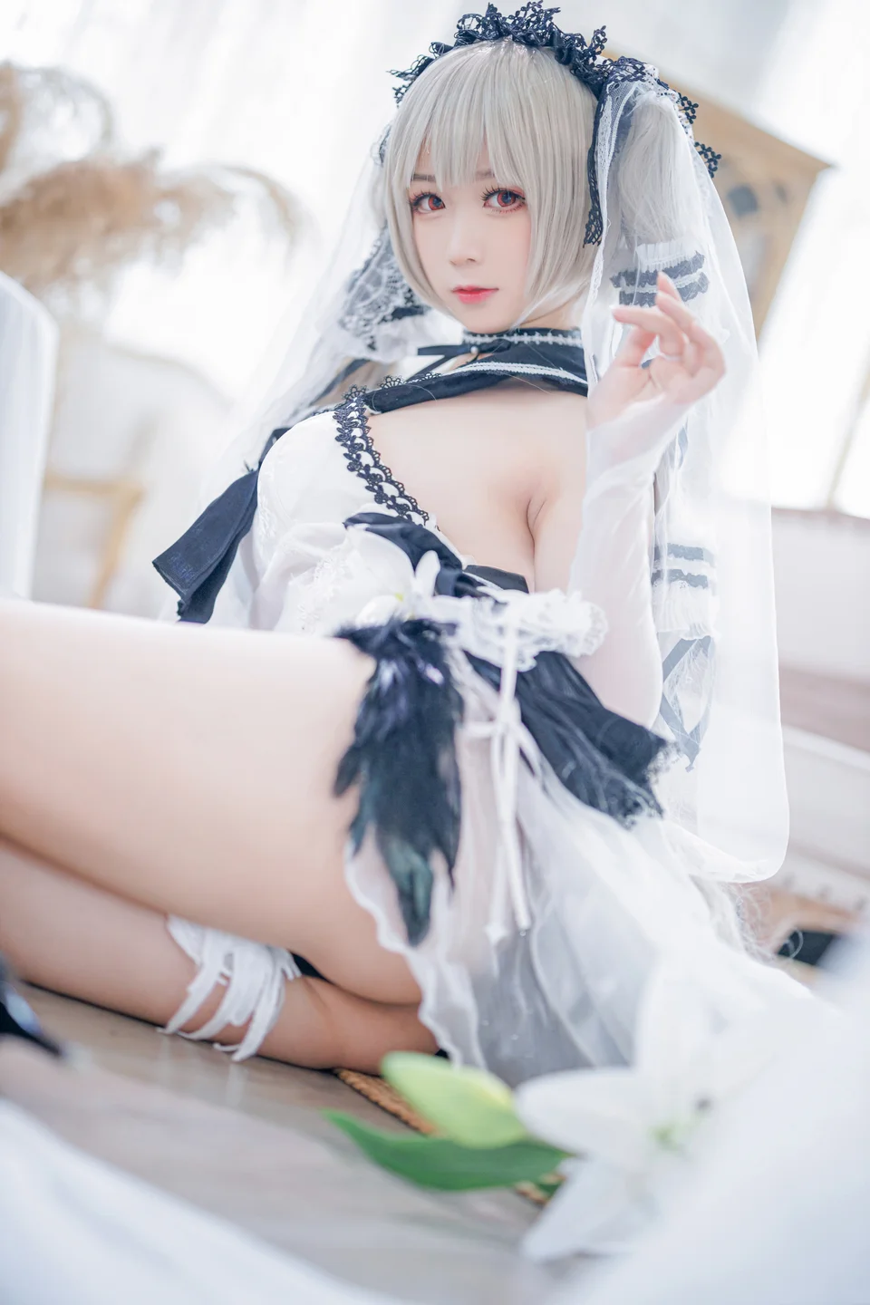 樱落酱w – 碧蓝航线 可畏 礼服 [20P-208MB] 【丝足阁写真】006.webp