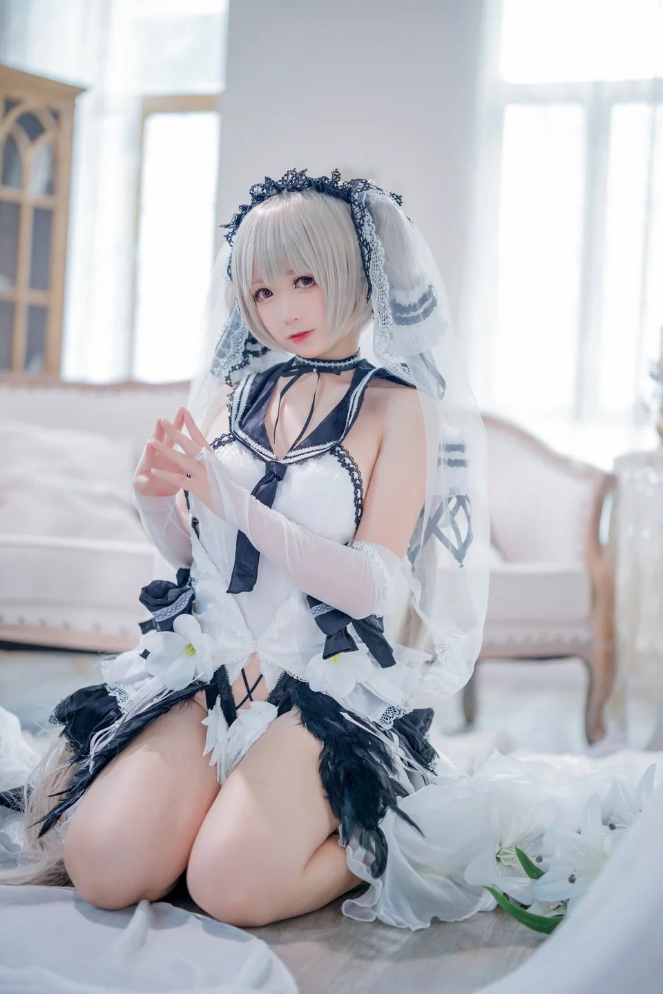 樱落酱w – 碧蓝航线 可畏 礼服 [20P-208MB] 【丝足阁写真】010.webp