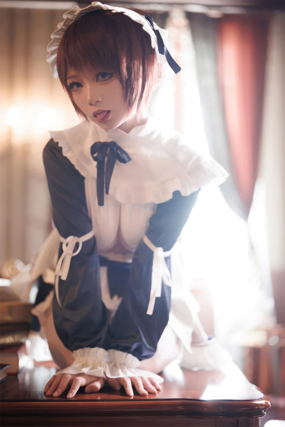 樱落酱w - 屑屑女仆长 [28P] tg@simisebaisi12.webp