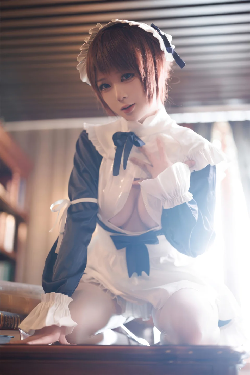 樱落酱w - 屑屑女仆长 [28P] tg@simisebaisi13.webp