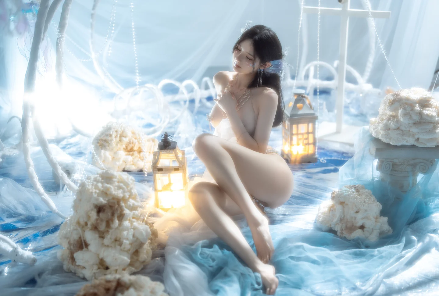 橙子喵酱 - 人鱼 [35P,1V-525MB] 013.webp