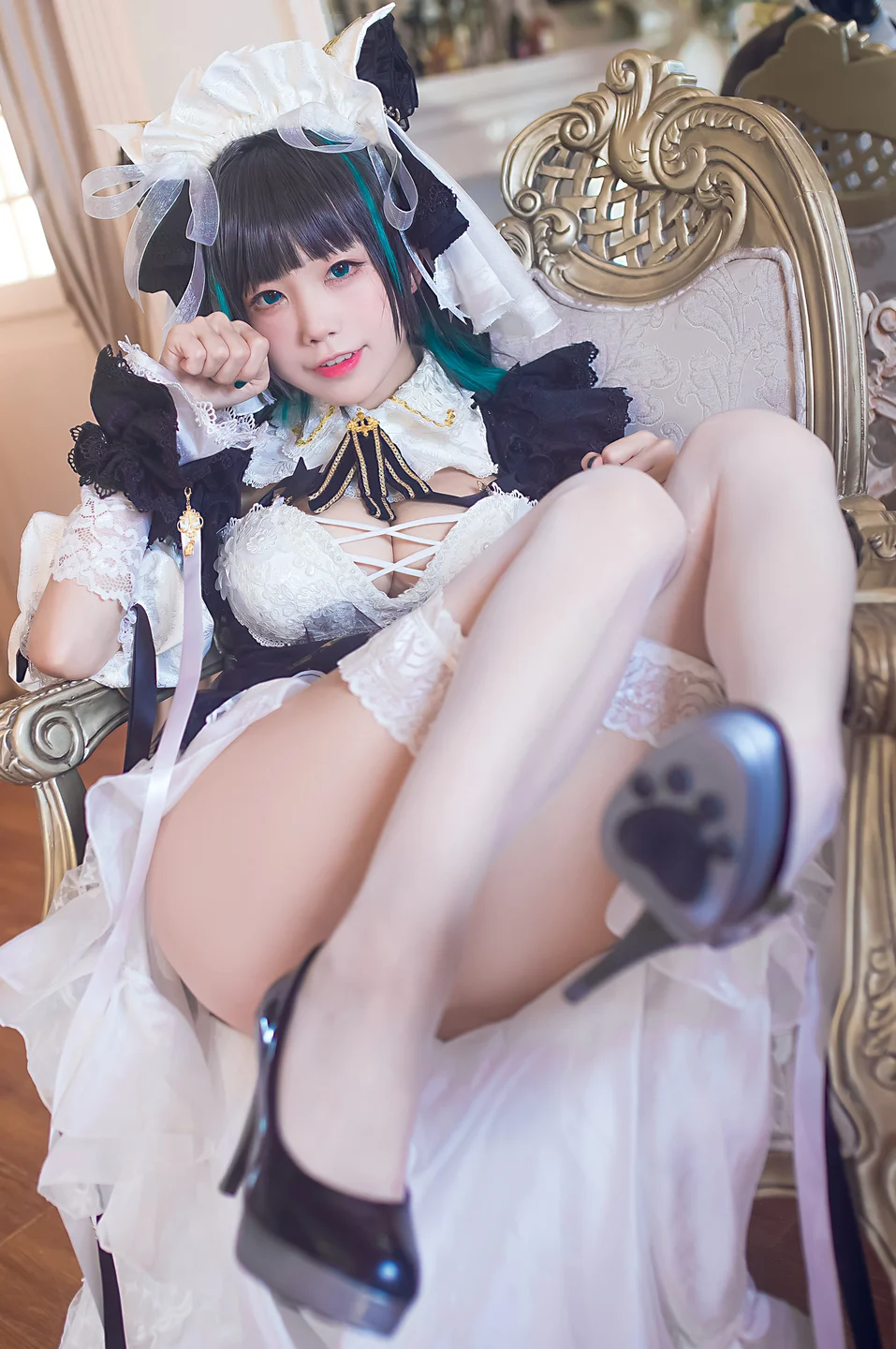 水淼Aqua - 碧蓝航线 柴郡 [35P-80MB]