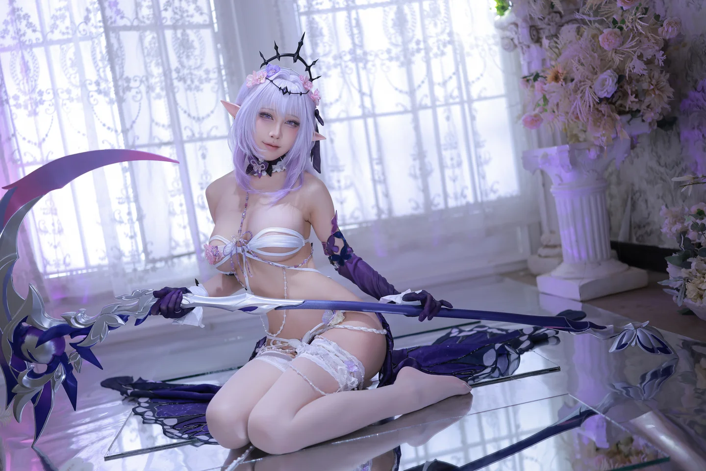 水淼Aqua_崩坏：星穹铁道_遐蝶（＋自拍）_90P_191MB Castorice_06.webp