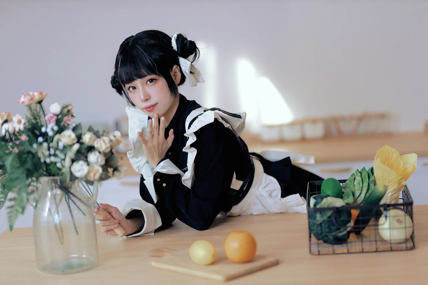 洛桑w伊梓 No.008 – 女仆日记Ⅲ [28P-335MB] 【丝足阁写真】011.webp